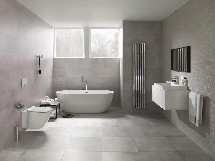Stemar Porcelanosa Park Gris 44,3x44,3 Mat Płytka Ścienna Podłogowa Gres