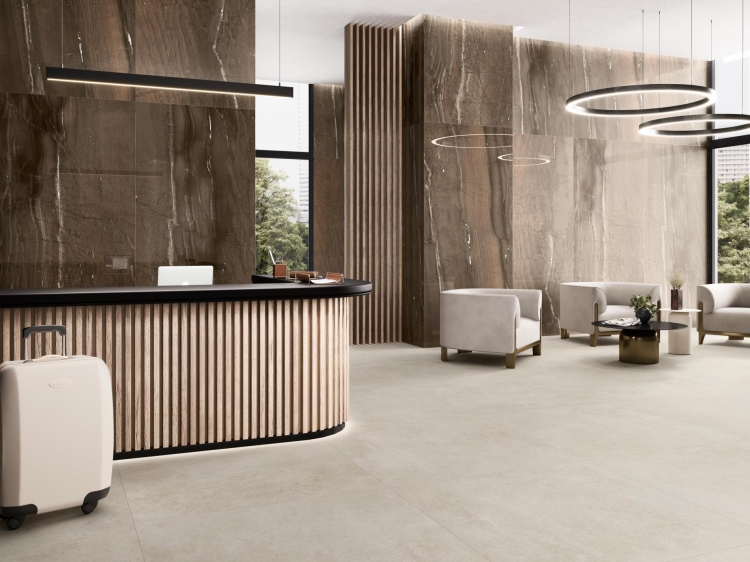 Stemar Pamesa Lux Jatoba Brown 120x280 Połysk Płytka Ścienna Podłogowa Gres