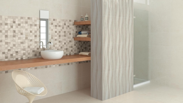 Stemar Pamesa At Rlv Badem Perla 33,3x55 Połysk Płytka Ścienna Glazura