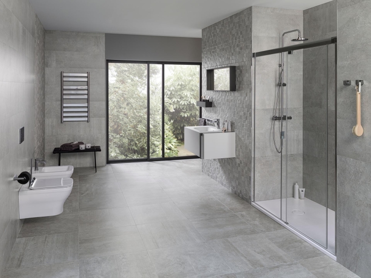 Stemar Porcelanosa Rodano Acero 44,3x44,3 Mat Płytka Ścienna Podłogowa Gres