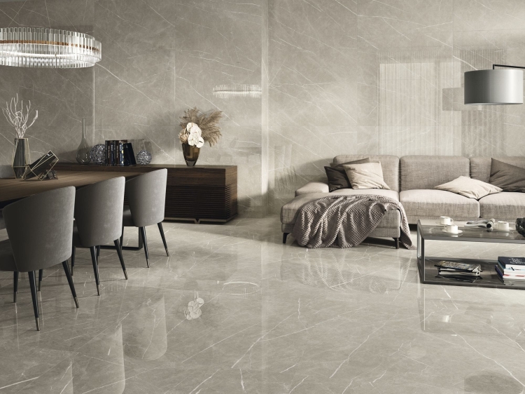 Stemar Baldocer Eternal Taupe Pulido 60x120 Połysk Płytka Ścienna Podłogowa Gres