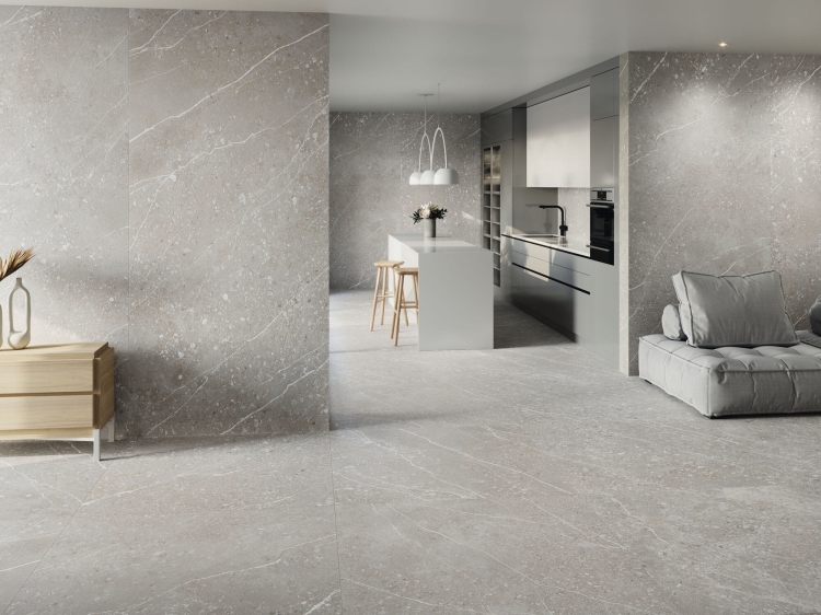 Stemar Volcano Grigio 120x120 Mat Płytka Ścienna Podłogowa Gres