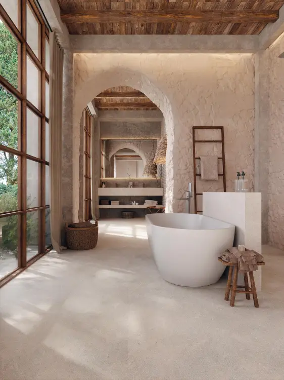Stemar Porcelanosa Savannah Caliza 59,6x120 Mat Płytka Ścienna Podłogowa Gres