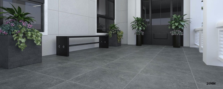 Stemar Pamesa Cr. Belgio Negro 61x61 Mat 20 mm Płytka Tarasowa