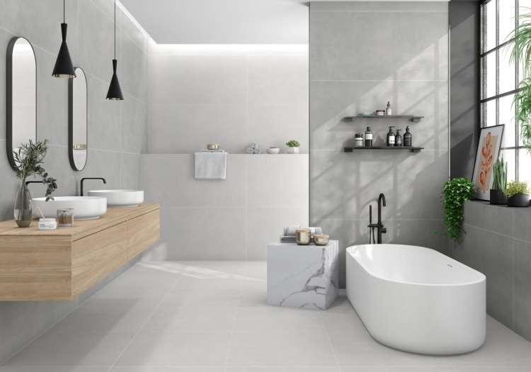 Stemar Pamesa At.Blaze Argent 60x60 Mat Płytka Ścienna Podłogowa Gres