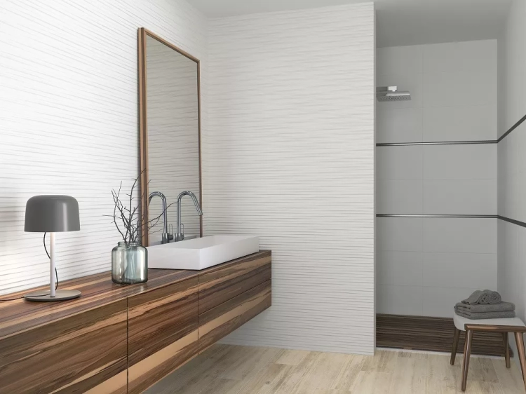 Stemar Baldocer Street Blanco Brillo 40x120 Połysk Płytka Ścienna Glazura