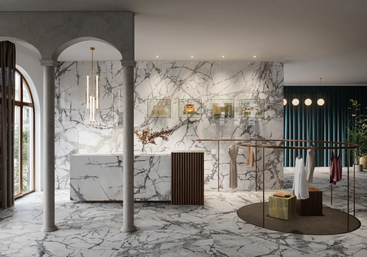 Stemar XTONE Porcelanosa Invisible White Nature 120x270 Mat Płytka Ścienna Podłogowa Gres