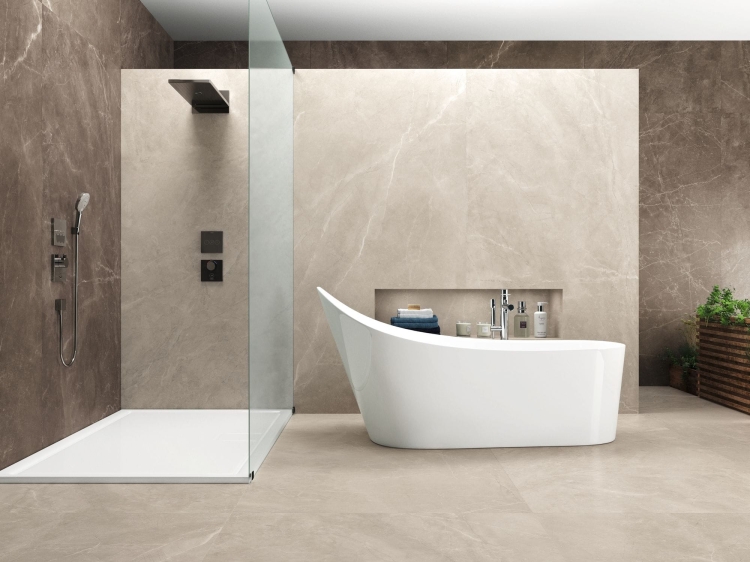 Bayona Ivory Natural + Bayona Moka Natural 120x240