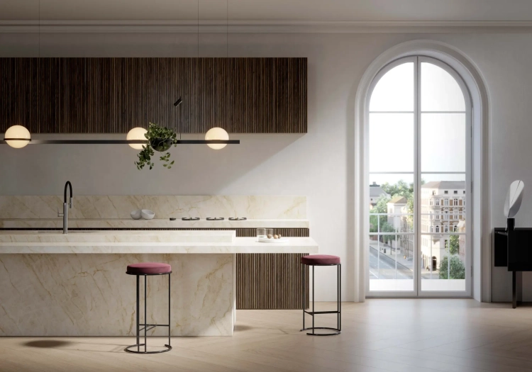 Stemar XTONE Porcelanosa Taj Mahal Polished 120x270 Połysk Płytka Ścienna Podłogowa Gres