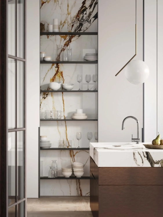 Stemar XTONE Porcelanosa Paonazzo Biondo Polished 120x270 Połysk Płytka Ścienna Podłogowa Gres