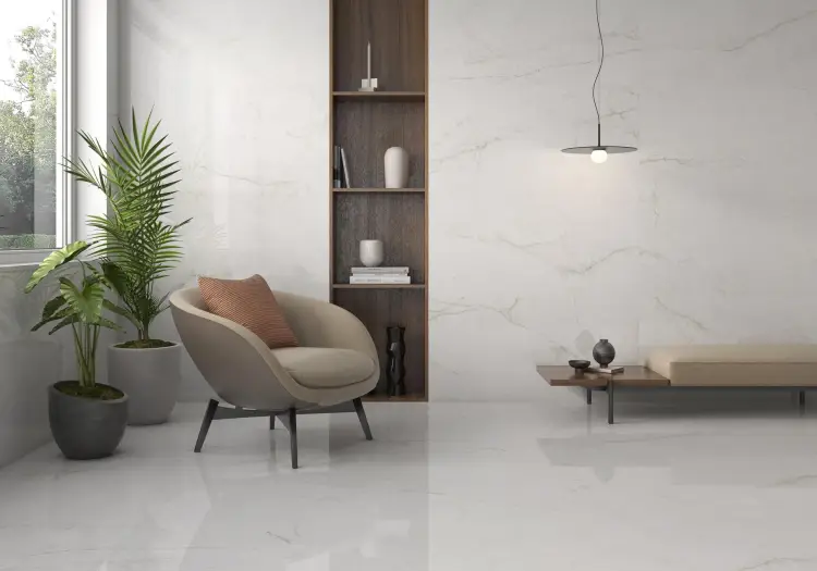 Stemar Pamesa Crystal White 1. 120x280 Połysk Płytka Ścienna Podłogowa Gres