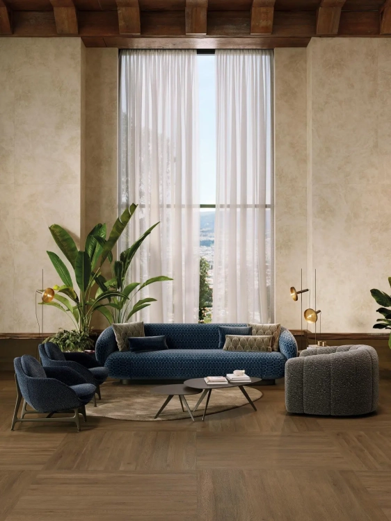 Porcelanosa Ars Beige Nature 120cmx270cm- Płytka wielkoformatowa koloru beżowego- wizualizacja