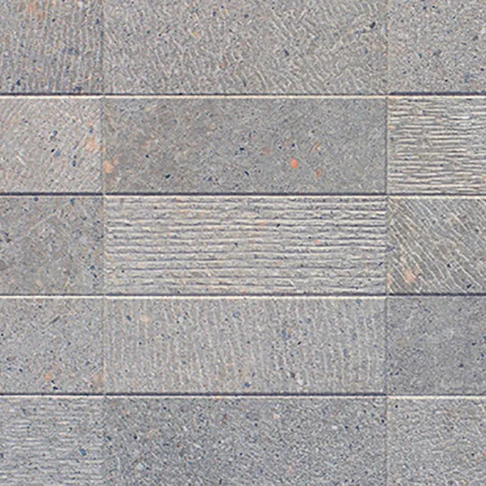 Porcelanosa Block Matika Acero 33,3x100 - Plytka ścienna kolor szary