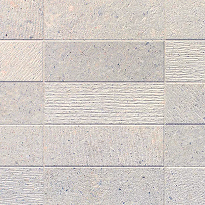 Porcelanosa Block Matika Silver - Płytka ścienna dekoracyjna , srebrna.