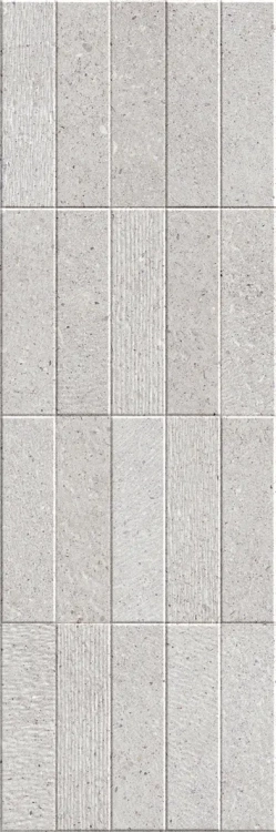 Porcelanosa Block Matika Silver - Płytka ścienna dekoracyjna , srebrna.