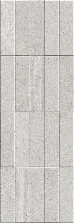 Porcelanosa Block Matika Silver - Płytka ścienna dekoracyjna , srebrna.