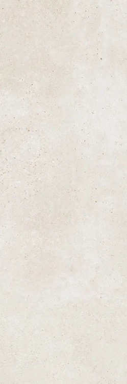 Porcelanosa Bottega Caliza 33,3×100 cm — gres porcelanowy, mat, jasna beżowo-szara tonacja inspirowana betonem