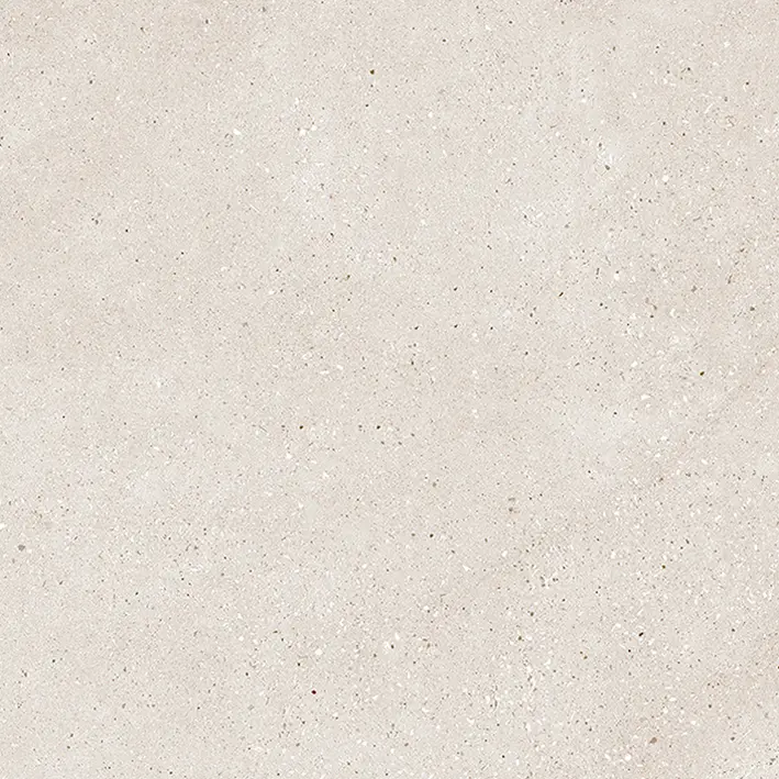 Porcelanosa Bottega Caliza Ant. 2CM 120×120 cm — techniczny gres tarasowy, mat, antypoślizgowy, jasny beżowo-szary odcień