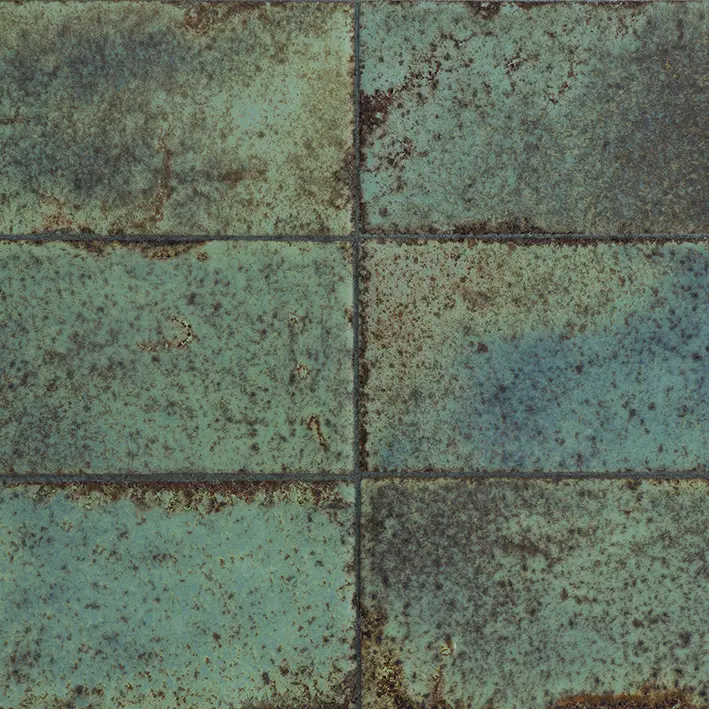 BRICK VETRI GREEN L 33,3×59,2 cm – płytka ścienna, szkliwiona, zielony połysk, efekt szkła