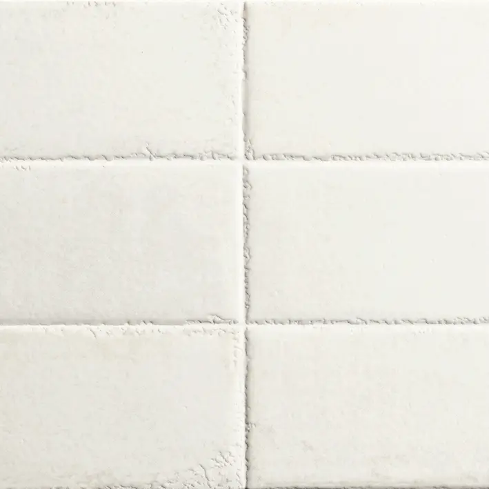 BRICK VETRI WHITE L 33,3×59,2 cm – płytka ścienna, szkliwiona, biała połysk, efekt szkła