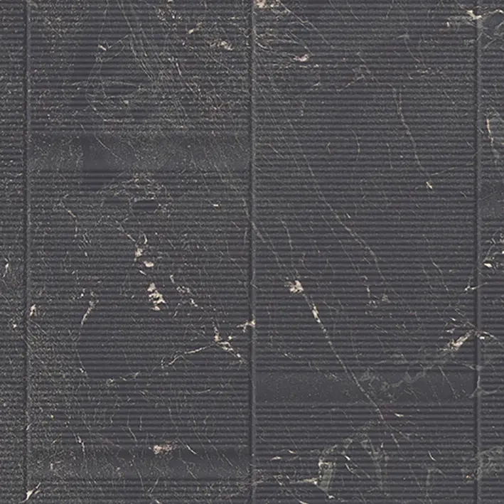 BROOKLYN MARQUINA 45×120 cm – płytka ścienna, matowa, czarny marmur z białym użyleniem