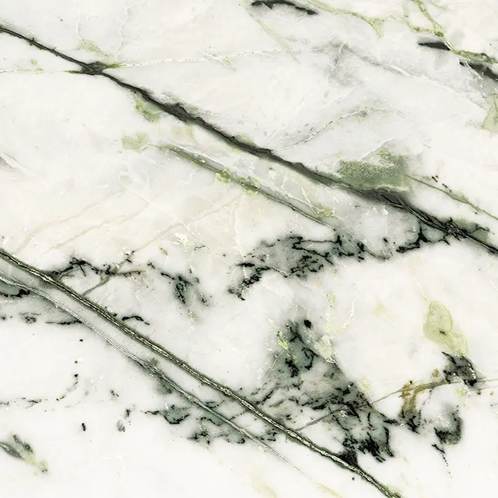 Porcelanosa CALACATTA GREEN SILK 02 120×270 cm – gres ścienny satynowy z kontynuacją wzoru