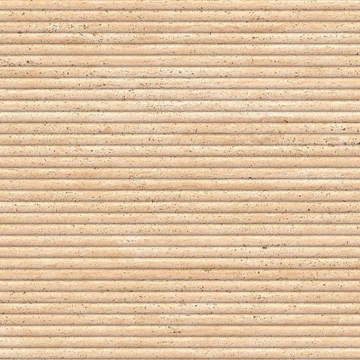 Porcelanosa CANAL TARANTO GOLD 59,6×150 cm – płytka ścienna strukturalna w odcieniu złocistego piasku