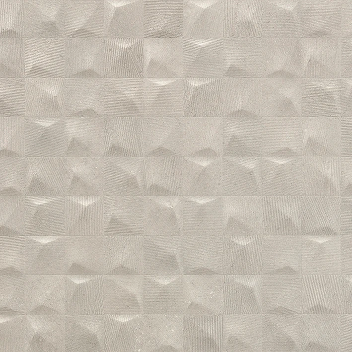 PORCELANOSA CUBIK URBAN ACERO NATURE 33,3×100 cm – płytka ścienna w odcieniu stalowej szarości (acero)