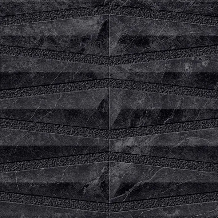 PORCELANOSA DECO NERO VELLUTO 59,6×150 cm – płytka ścienna w odcieniu głębokiej czerni (nero)