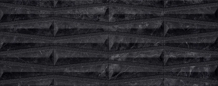 PORCELANOSA DECO NERO VELLUTO 59,6×150 cm – płytka ścienna w odcieniu głębokiej czerni (nero)