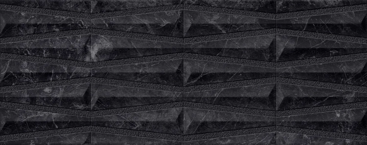 PORCELANOSA DECO NERO VELLUTO 59,6×150 cm – płytka ścienna w odcieniu głębokiej czerni (nero)