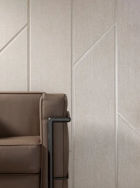 PORCELANOSA DECO TAILOR BONE 59,6×150 cm – płytka ścienna w odcieniu jasnego beżu (bone) Wizualizacja.