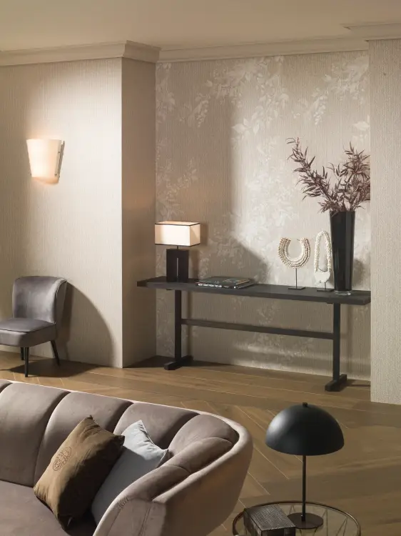 PORCELANOSA DECO TRECCIA NATURAL 59,6×150 cm – płytka ścienna w odcieniu naturalnego beżu (natural) Wizualizacja.