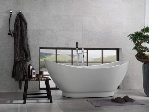 PORCELANOSA DOVER ACERO ANT. L 59,6×59,6 cm – płytka podłogowa antypoślizgowa w odcieniu szarości (acero)  wizualizacja.