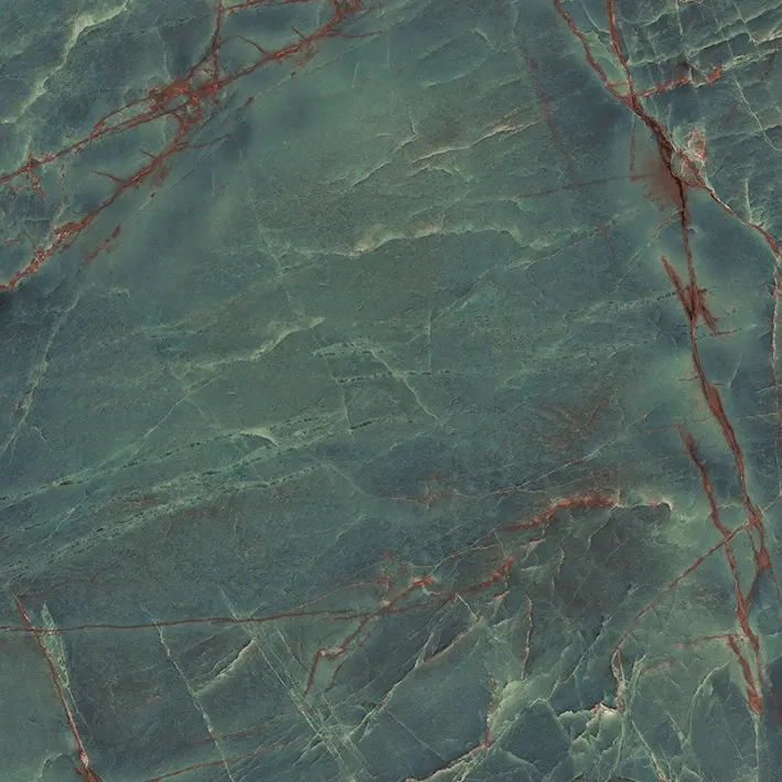 PORCELANOSA EMERALD GREEN POLISHED 02 120×270 cm – płytka ścienna w odcieniu zielonym (szmaragdowym), z kontynuacją wzoru (5 twarzy)