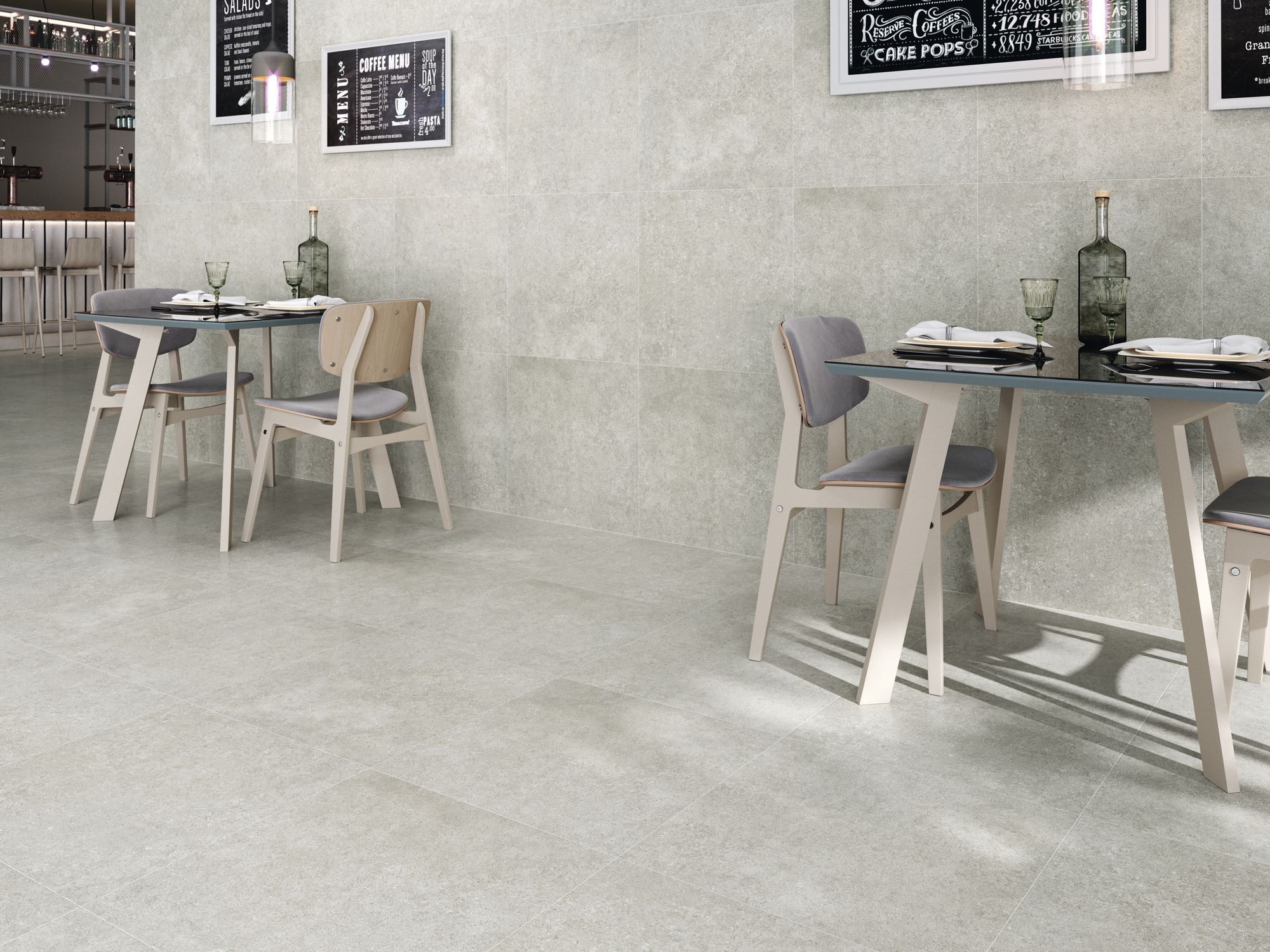 Baldocer Ozone Grey 30x60 [mat] – aranżacja, wzór lub detal 2