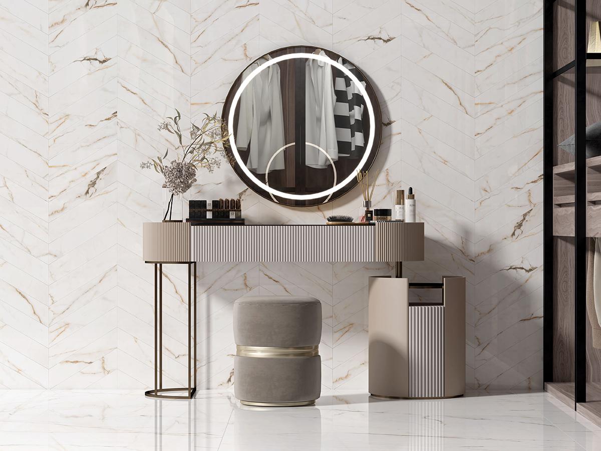 Pamesa Cr. Torano M Dorado 120x120 [mat] - aranżacja lub detal 4